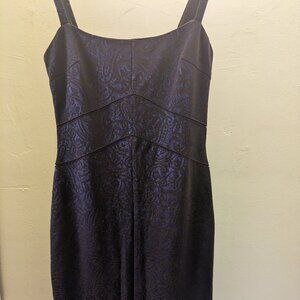 MANGO Purple Cocktail Dress